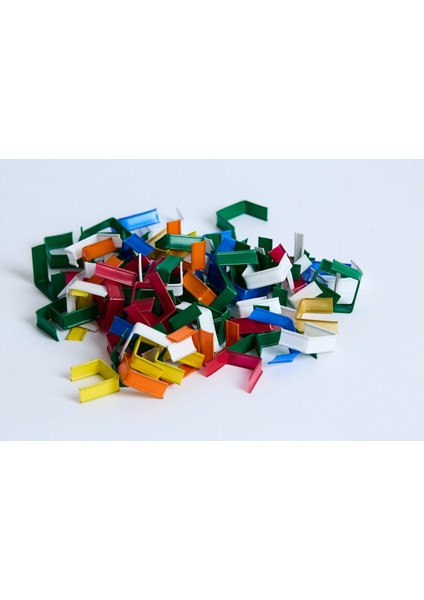 Beyaz Renkli Çift Telli Klips (9 cm Kesik) 250 Adet Poşet Ağzı Kapatma Paketleme Klipslemeteli fiyatları