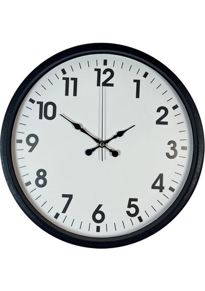 Zentime 36 cm Siyah Dekoratif Duvar Saati fiyatları