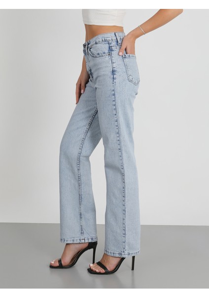 Yeni Sezon Mavi Palazzo Pantolon