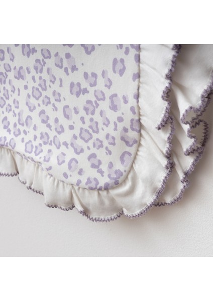 Leopar Desenli Fırfırlı %100 Pamuk 90X100 Battaniye fırsatları