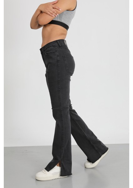 Geniş Yırtık Paça Palazzo