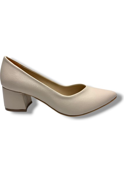 Mengi 690-26 Cilt Deri Kısa Kare Topuk Kadın Ayakkabı 38-40 fiyatları