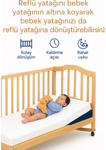 5’i 1 Arada Modüler Reflü Sistemi – Antikolik Bebek Reflü Yatağı fırsatları
