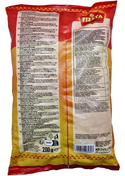 Tortilla Chips Cheese 200 gr fiyatları