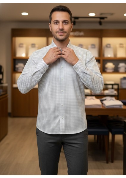 Erkek %100 Pamuk Gömlek