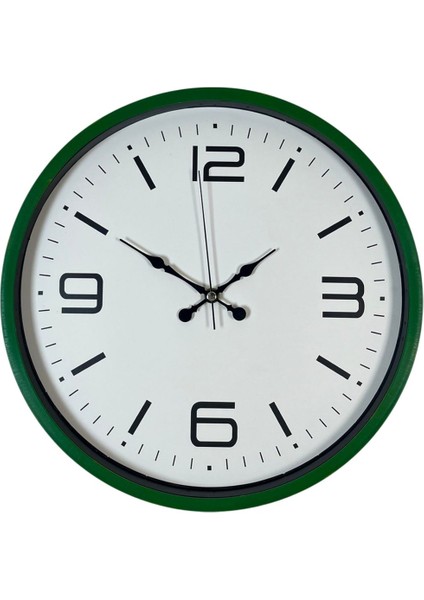 Zentime 36 cm Yeşil Dekoratif Duvar Saati fiyatları