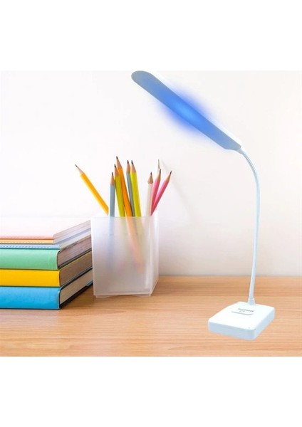 Ince Uzun Usbli Dokunmatik 3 Kademeli 360 Derece Özel Göz Korumalı LED Lityum Masa Lambası (5148) modelleri
