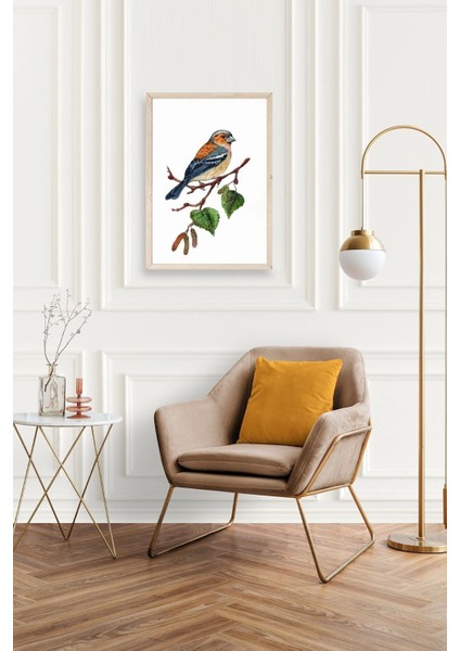 Kuş Ahşap Çerçeveli Tablo fiyatları