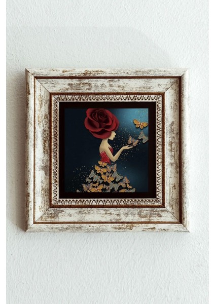 Çerçeveli Taş Tablo , Çerçeveli Taş Duvar DEKORUENKCRCVTBL-00147