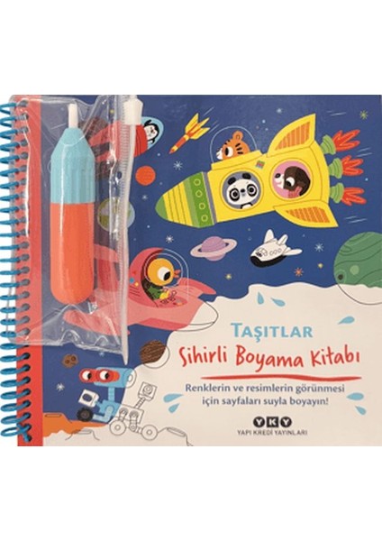 Sihirli Boyama Kitabı - Taşıtlar