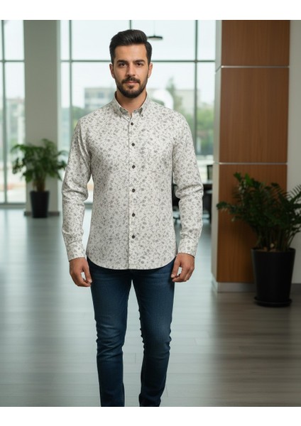 Erkek %100 Pamuk Gömlek