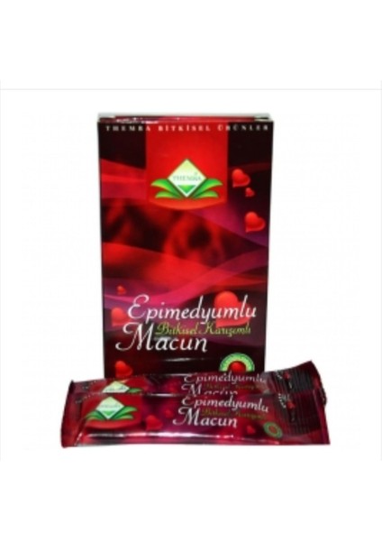 Bitkisel Karışım Epimedyumlu Ginseng Macun Sticks 6X12 gr