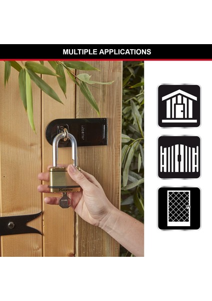 Ağır Hizmet Tipi Asma Kilit [tuş Kilidi] [lamine Çelik] [hava Koşullarına Dayanıklı] M15 fiyatları