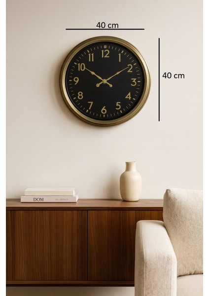 Zentime 40 cm Eskitme Vintage Duvar Saati indirimleri