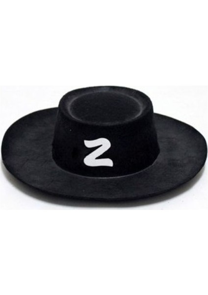 Zorro Şapkası Yetişkin modelleri