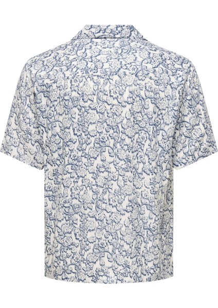 Onsdash Lıfe Reg Aop Ss Resort Shırt Erkek Beyaz Gömlek - 22032733 fiyatları