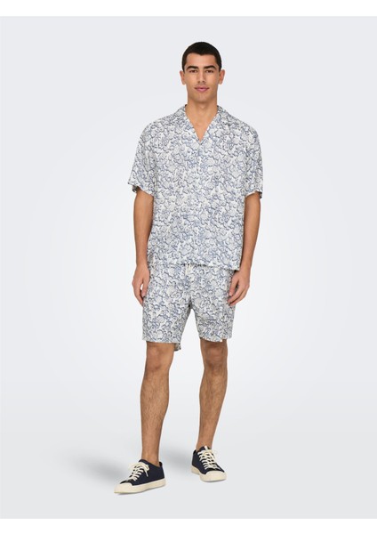 Onsdash Lıfe Reg Aop Ss Resort Shırt Erkek Beyaz Gömlek - 22032733 fırsatları