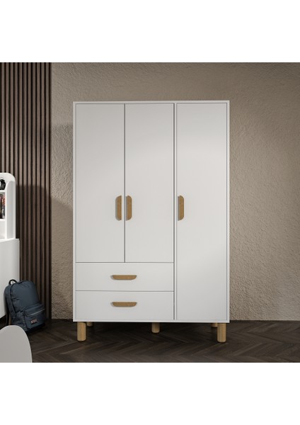 Yavru Yataklı Bohem Cocuk Odası Takımı Tamamı Mdf Beyaz 4 Parça fiyatları