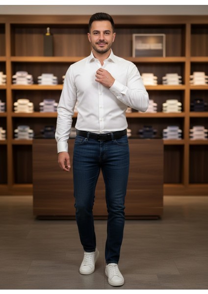 Erkek %100 Pamuk Gömlek