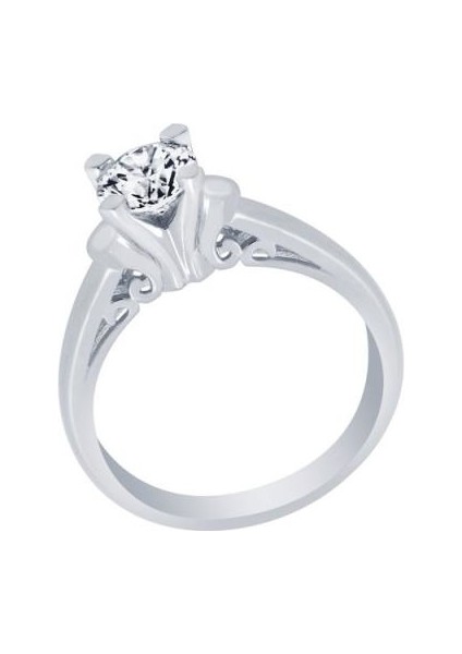 14 Ayar Tektaş Yüzük