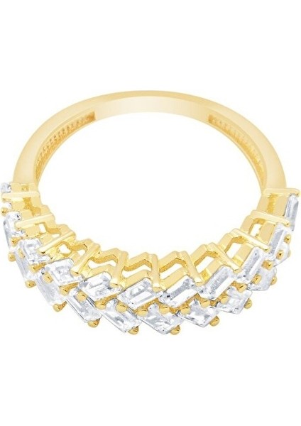 - Altın 14 Ayar Baget Taşlı Yüzük fırsatları