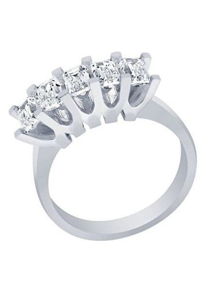 Diamond Line Gülaylar Altın 14 Ayar Baget Beştaş Yüzük fiyatları