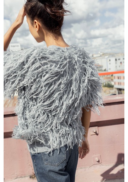 Püsküllü Triko Kazak fırsatları