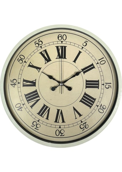 Zentime 36 cm Sarı Dekoratif Duvar Saati fiyatları
