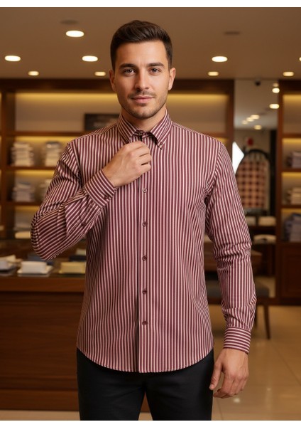 Erkek %100 Pamuk Gömlek
