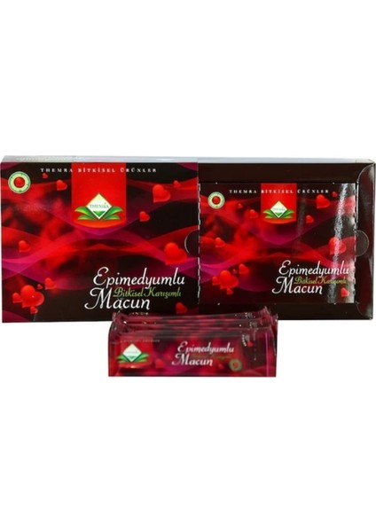 Bitkisel Karışım Epimedyumlu Ginseng Macun 12X12 gr Sticks