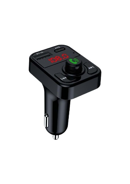 Qc 3.1A USB &amp; Pd /tf Fm Transmitter