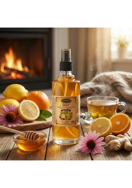 1ixir Doğal Fermente Dört Hırsız Sirkesi- Katkısız Koruyucusuz Özel Bitkisel KARIŞIM-250 ml indirimleri