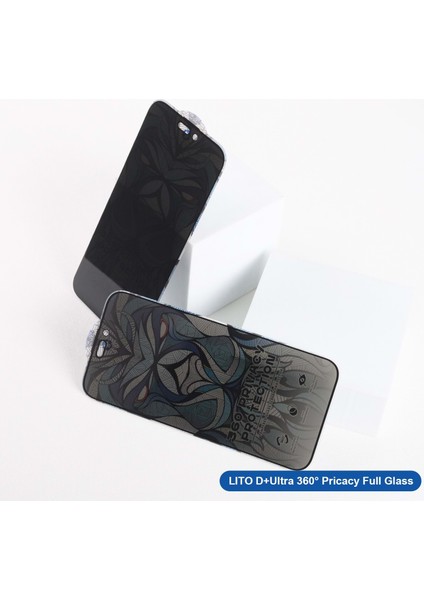 D+ Ultra 360° Privacy Full Glass 16 Pro Ekran Koruyucu fırsatları