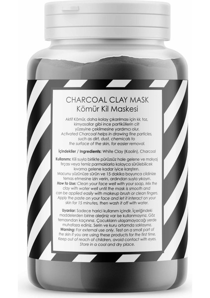 Activated Charcoal Clay Mask - Kömür Kil Maskesi fiyatları