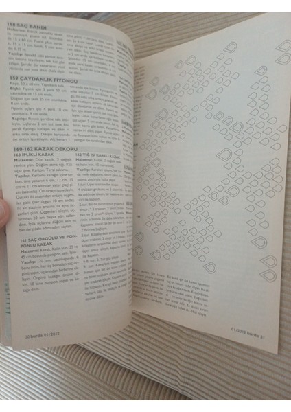 Evrensel Moda Burda Dergisi Sayı 2012/01 Ocak Ayi Patron Mevcut fiyatları