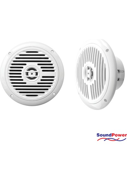 Marine Soundpower Marin Twiterlı Hoparlör 5002 • 100 W • 6.4 Oz • 80 Hz - 20 Khz • Ø 15 cm Çift