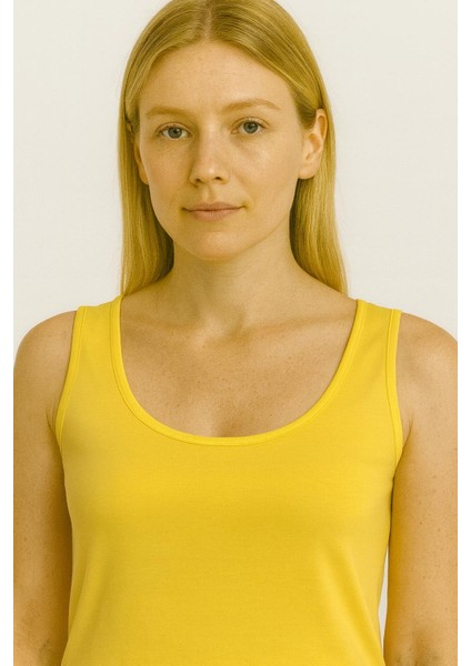 Yuvarlak Yaka Pamuk Atlet