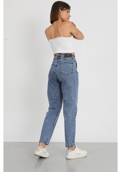 Mom Jeans Pantolon