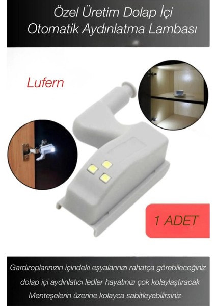 Özel Üretim Dolap Içi Otomatik Aydınlatma Lambası Gardırop Mutfak Dolapları LED Işıklı Sensörlü