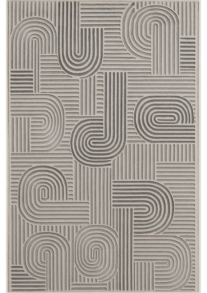 Kaymaz Tabanlı Yolluk Kesme Koridor Salon Mutfak Halısı 5048 Gri fiyatları