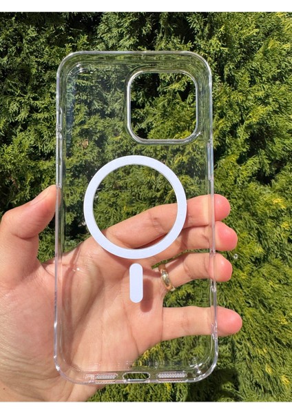 Xiaomi Redmi Note 13 Pro 4g Sert Pc Sararmaz Magsafe Şeffaf Kılıf (Görseller Temsilidir) indirimleri