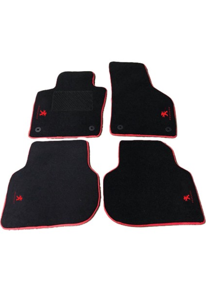 Oto Halı Paspas Seti Peugeot 106 Serisi Modelleri Uyumlu Kadife Halı Kaymaz & Şık Tasarım fiyatları