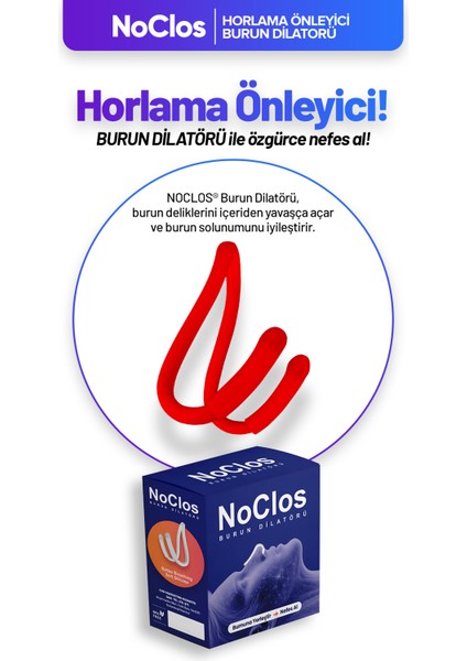 Noclos A+ 1'li Kırmızı Horlama Önleyici fiyatları