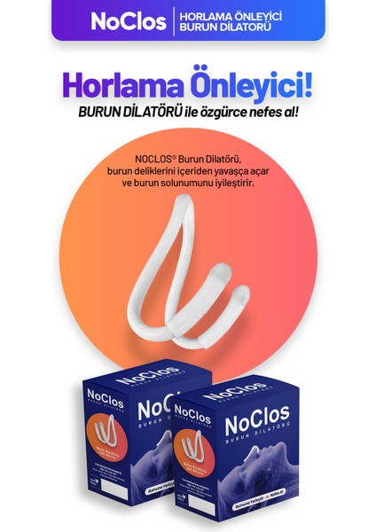 Noclos A+ 2'li Kırmızı Horlama Önleyici fırsatları