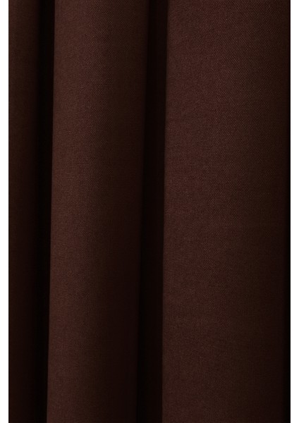 Düz Ada Fon Perde Kahverengi fırsatları