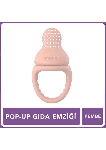 Pop-Up Gıda Emziği Pembe