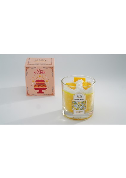 Limoncello / Scented soy wax candle / LİMON MUM