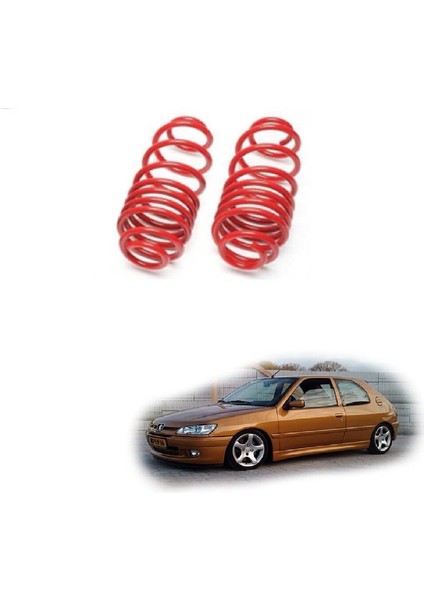 Peugeot 306 1993-2003 Coil-Ex 4.5cm Helezon Spor Yay