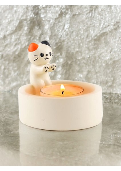Sevimli Kedi Mumluk Dekoratif Ev Aydınlatması fiyatları