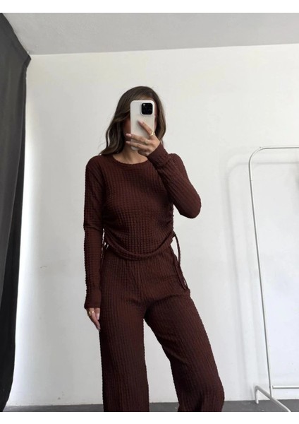 Bubble Alt Üst Takım Kahve PT510446 modelleri